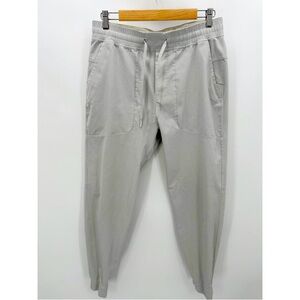 Lululemon Pants Men LARGE Grey Vapor ABC Jogger Ventlight Mesh 4-Way Stretch